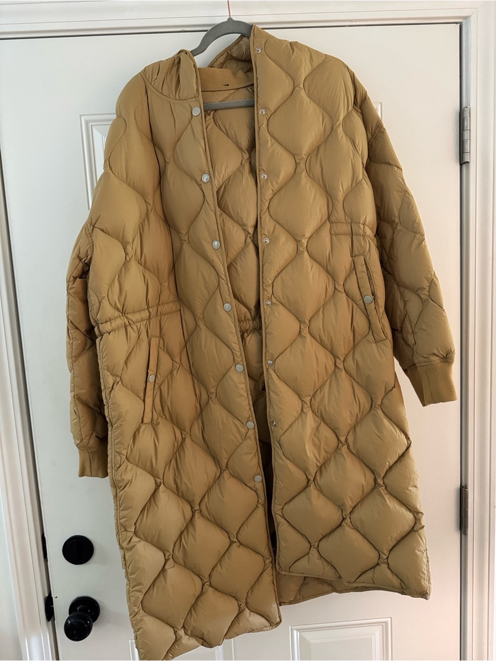 Rag & Bone Rudy Quilted Long Puffer Coat